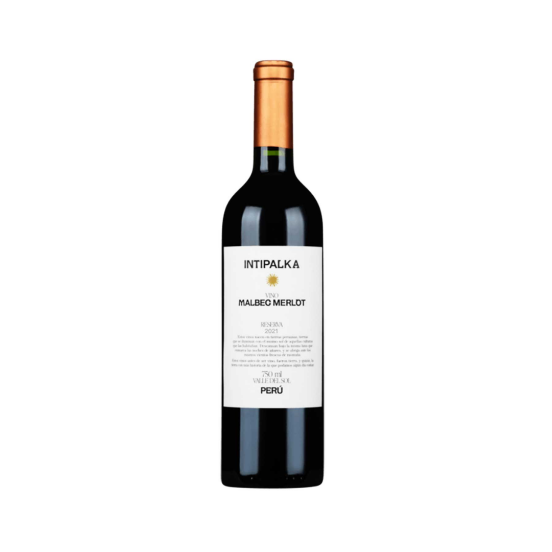 40 INTIPALKA RESERVA MALBEC – MERLOT X 750 ML - Imagen 1